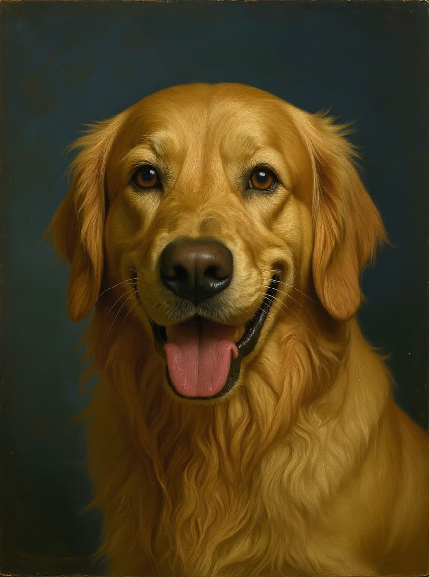 The Oil · Golden Retriever